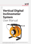 Vertical Digital Inclinometer System User Manual