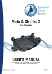 USER'S MANUAL MoJo & Stroller 2