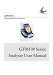GFM100 Series Analyser User Manual