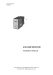 LC10 LOOP DETECTOR Installation Manual