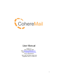 User Manual - CohereMail