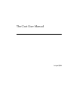 The Coot User Manual