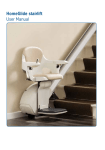HomeGlide stairlift User Manual