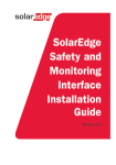 Safety and Monitoring Interface Installation Manual