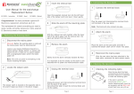 2 User Manual for the easichange Replacement Series: 1 3 4 5 6 1 2