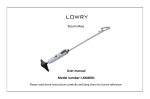 Steam Mop User manual Model number: LSM4001