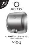 BLUEDRY USER MANUAL ECO FRIEN D LY