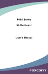 P45A Series Motherboard User's Manual