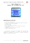 User's Manual of Graphic LCD “ET-NOKIA LCD 5110”