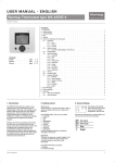 USER MANUAL - ENGLISH