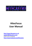 HitecFocus User Manual