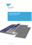 In-roof system Kappa Installation manual