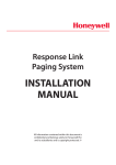 INSTALLATION MANUAL