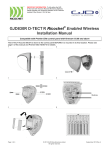 GJD830R D-TECT R Ricochet Enabled Wireless Installation Manual