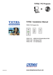 TVTEL® Installation Manual TVTEL® PC Program