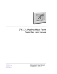 SRC-131 Modbus Hotel Room Controller User Manual