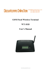 GSM Fixed Wireless Terminal WT