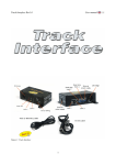 Track Interface Rev1.0 User manual 1