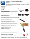 510 Complete Electronic Cigarette Kit User Manual