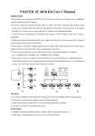 VOLTEK SC 6018 Kit User's Manual