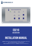 ed210 gas detector - Electronic Devices