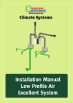 Installation Manual Low Profile Air Excellent System