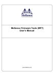 Mellanox Firmware Tools (MFT) User's Manual