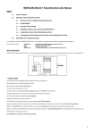 1 MINIFLOW2-MCU-D™ Flowmeter Driver User Manual