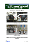 PowerSpout Installation Manual Domestic install