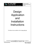 Design, Application and Installation Manual - Lite