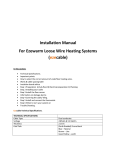 Installation Manual For Ezewarm Loose Wire