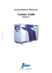 Installation Manual Turbec T100