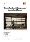 Filuma Sectional Garage Door Installation Manual