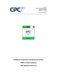 Refrigerant & Ammonia Leak Monitoring System SNMP