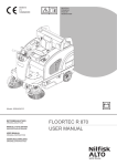 FLOORTEC R 870 USER MANUAL