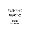 USER MANUAL - Audmax Broadcast