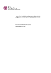 AquiMod User Manual (v1.0) - NERC Open Research Archive