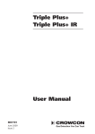 Triple Plus+ Triple Plus+ IR User Manual