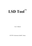 LSD Tool User Manual