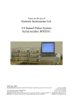 J0502011 9-Channel Pulser System User Manual