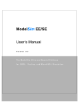 ModelSim EE/SE User's Manual