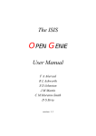 The ISIS OPEN GENIE User Manual