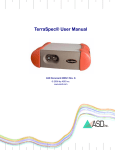 TerraSpec® User Manual - Mapping Solutions Ltd.
