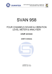 SVAN 958 USER MANUAL pdf - C-AIM Labs A facility of excellence