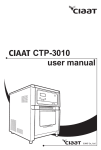 CTP-3010 user manual