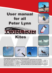User manual for all Peter Lynn Kites