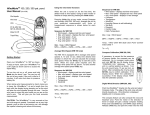 WindMate™ 100, 200, 300 pat. pend. User Manual