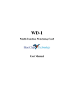 Multi-Function Watchdog Card User Manual
