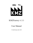 KMZFactory v1.11 User Manual