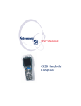 CK30 Handheld Computer User's Manual